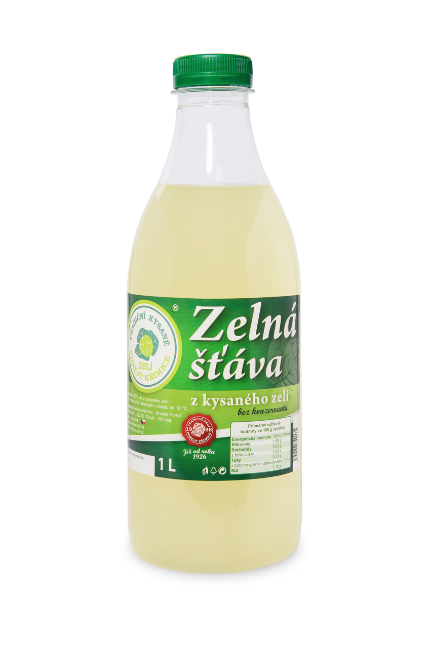 Zelná šťáva CZ 1 l