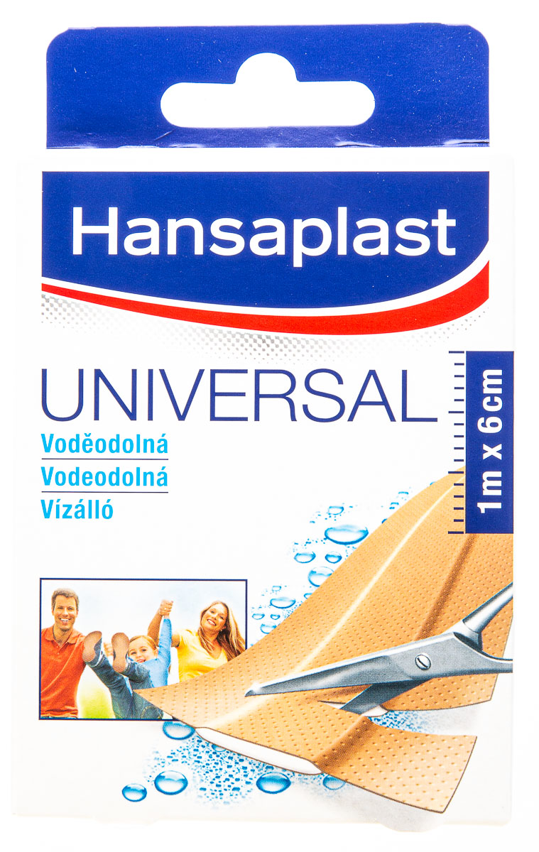 Hansaplast Náplast Univerzal 6 cm x 1m 1 ks