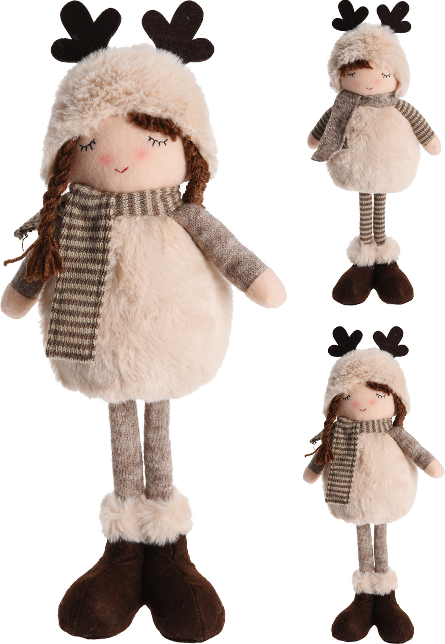 Figurka textilní růžky 40cm 2ASS 1 ks