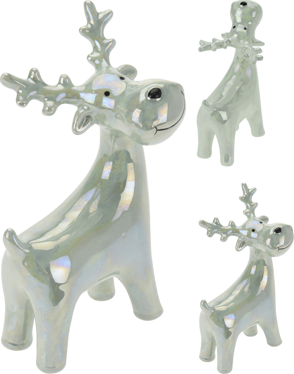 Sob perlový zelený 13,5 cm 2ASS 1 ks