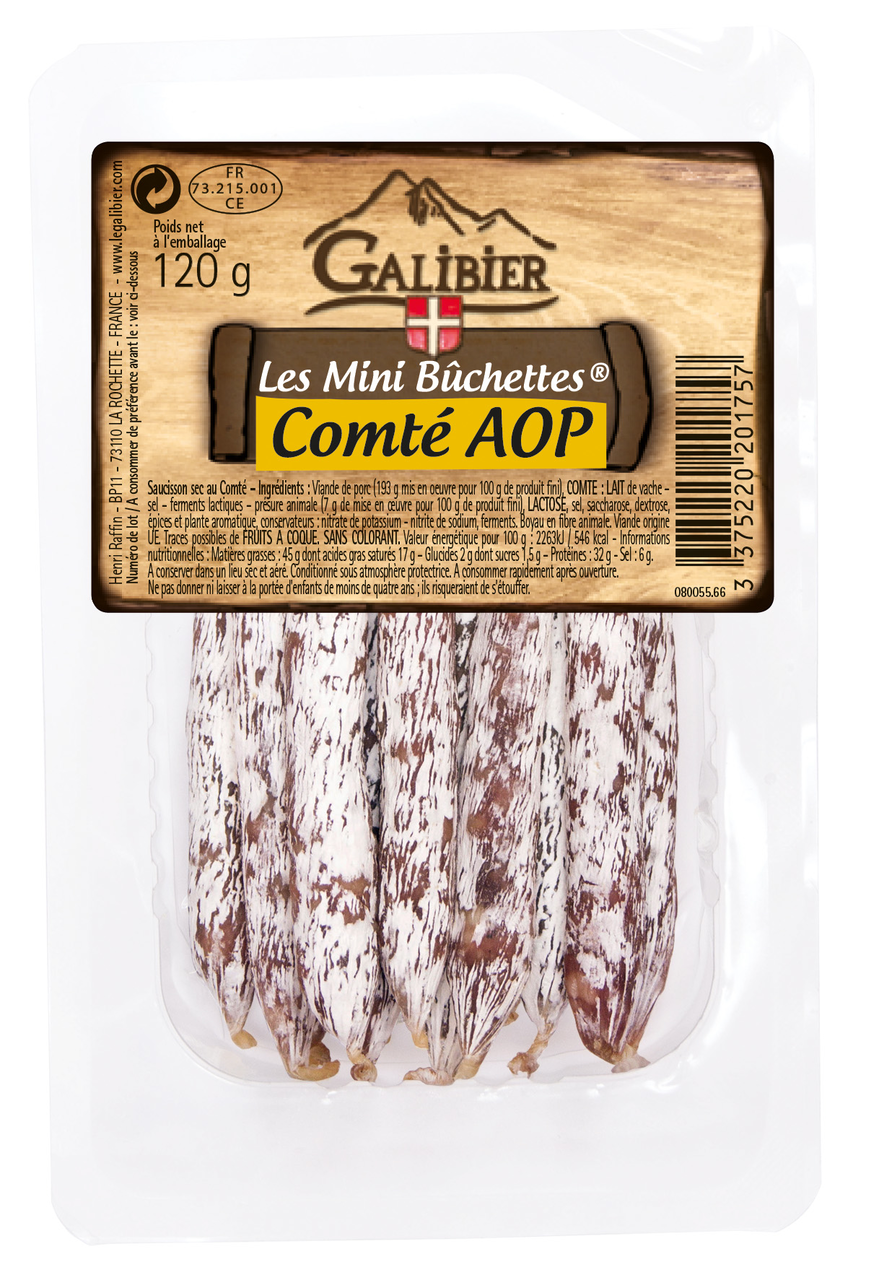 Minisalámky sýr Comté chlaz. 120 g