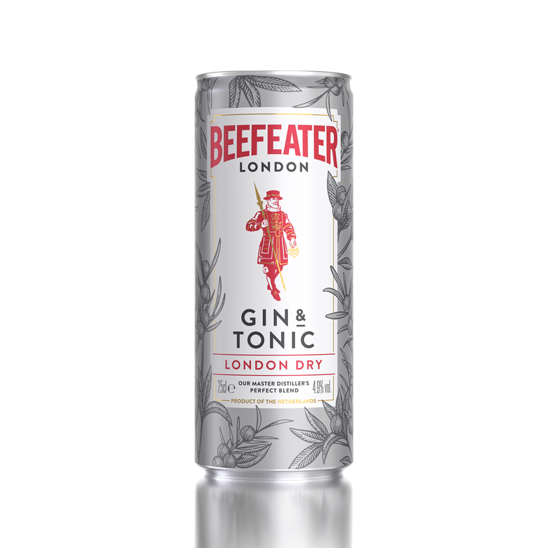 BEEFEATER Dry Gin & Tonic 4,9 % 12 x 250 ml