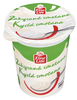 Fine Life Zakysaná smetana 14% chlaz. 10 x 200 g