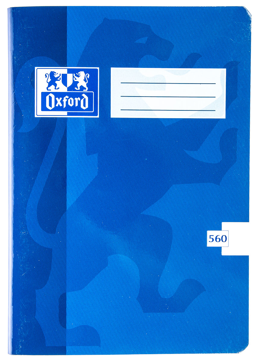OXFORD Školní sešit A5 60 listů 560 čistý 1 ks