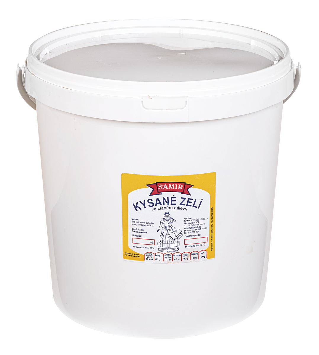 Zelí kysané bílé CZ 10 kg