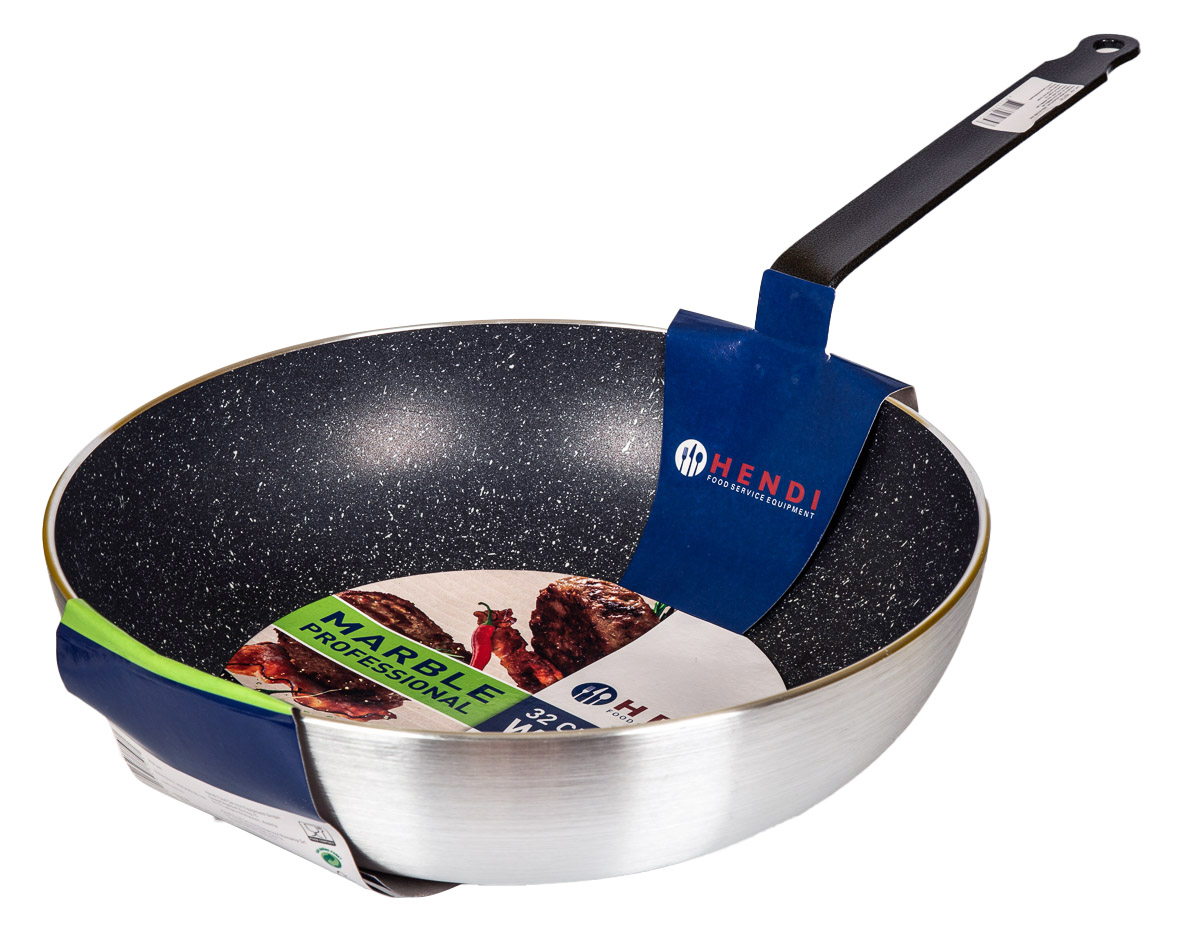 HENDI Marble Professional Pánev Wok hliník 32 cm indukce 1 ks