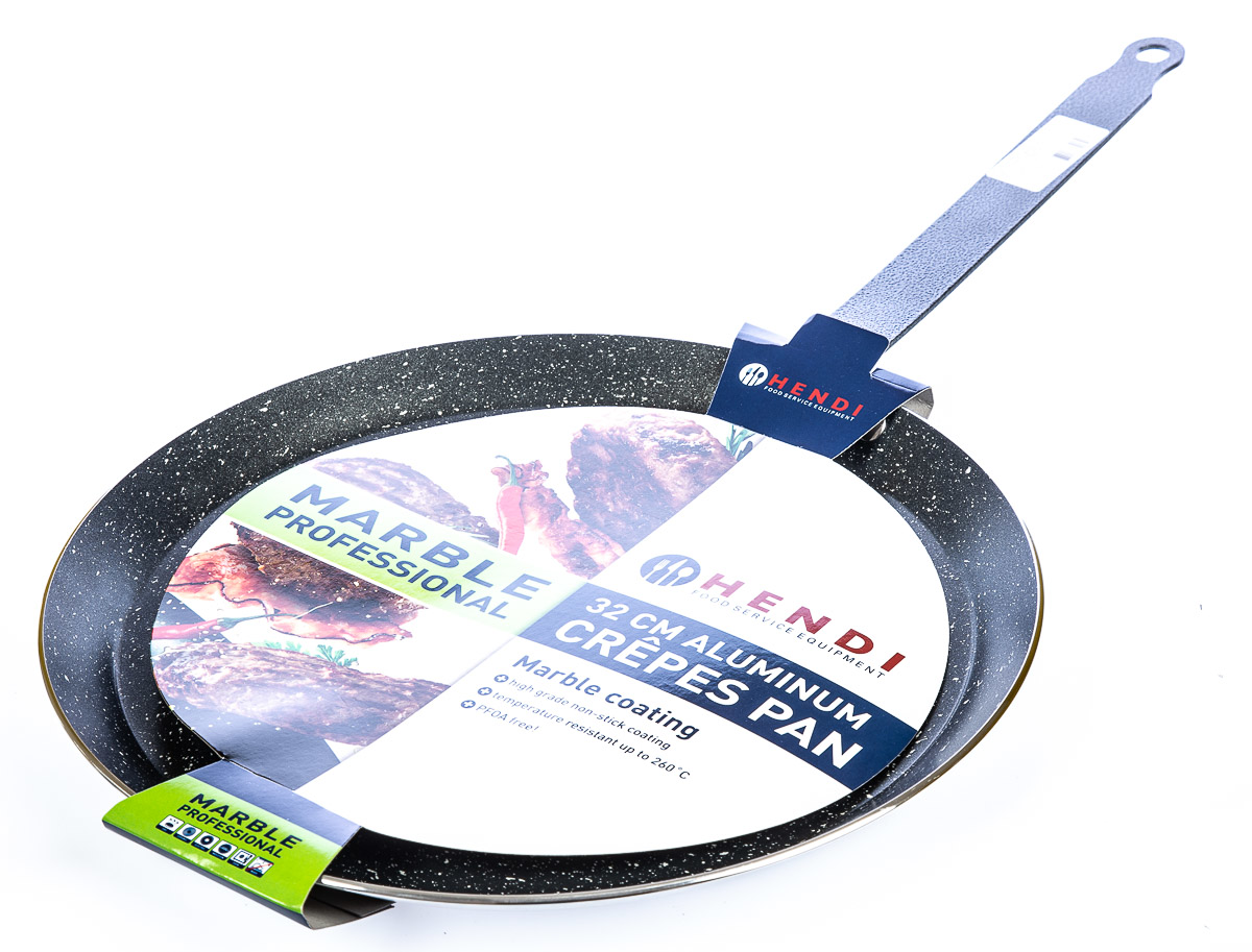 HENDI  Marble Professional Pánev palačinková hliník 32 cm indukce 1 ks