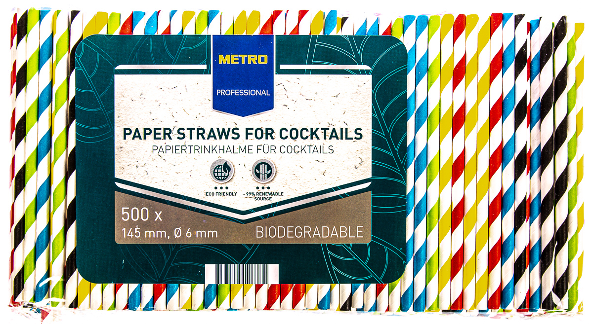 METRO PROFESSIONAL Brčko koktejl papírové 500 ks