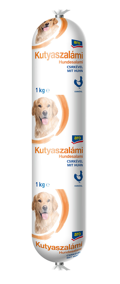 aro Salami kuřecí pro psy 1 kg