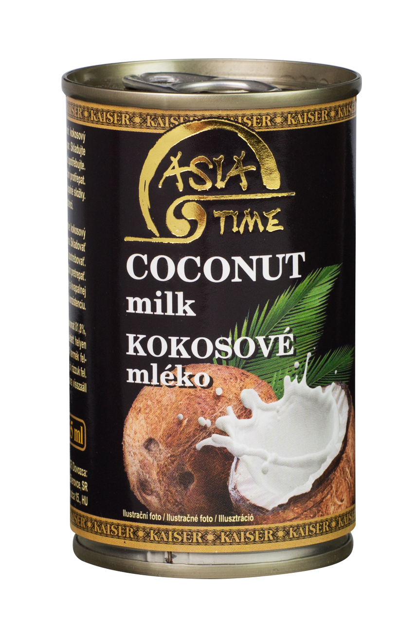 ASIA TIME Coconut Milk Kokosové mléko 165 ml EO