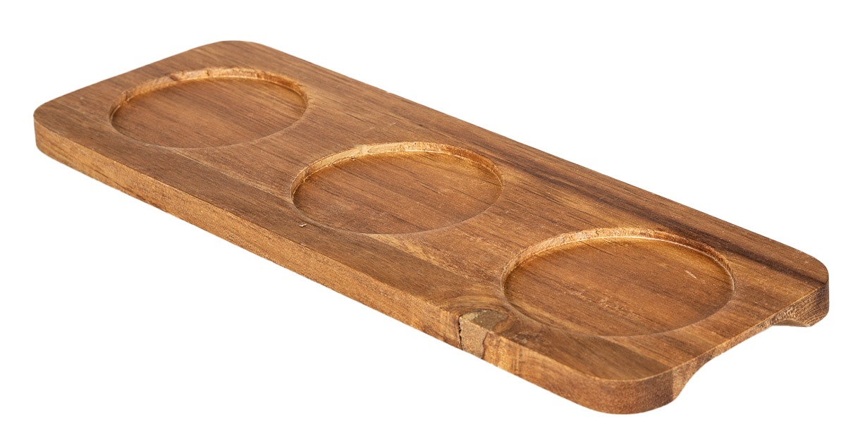 Tognana Podnos 3dílný MIGNON 32 x 11 cm dřevo 6 ks