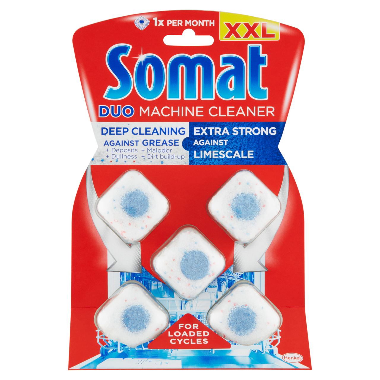 Somat Machine Cleaner Duo čistič myčky 5 x 19 g