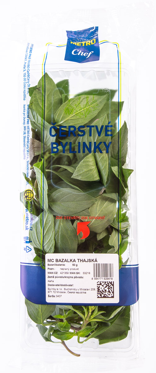 METRO Chef Bazalka thajská čerstvá 50 g
