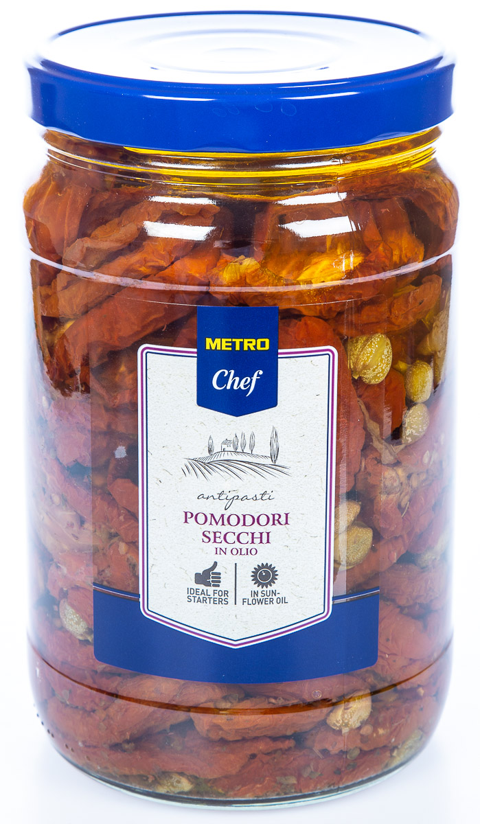 METRO Chef Rajčata sušená půlky 1540 g