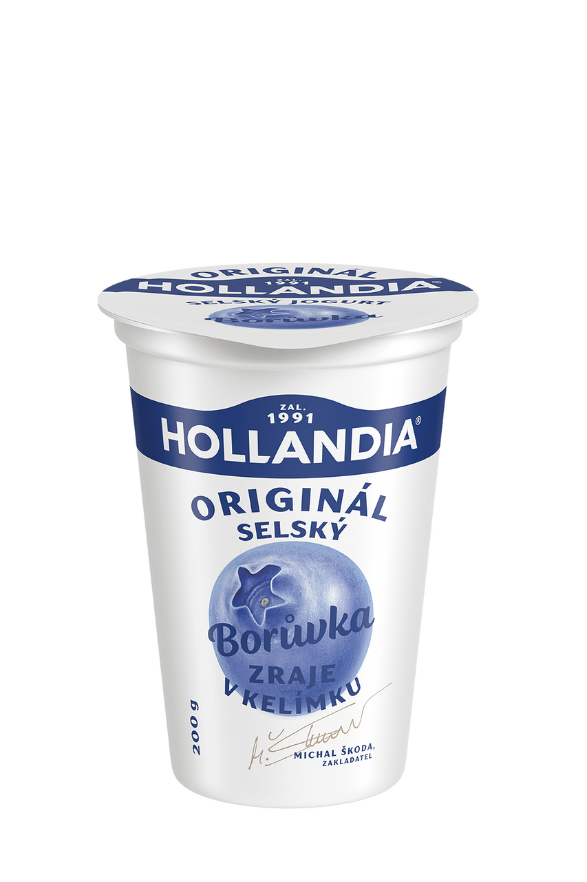 Hollandia Jogurt selský borůvka 10 x 200 g