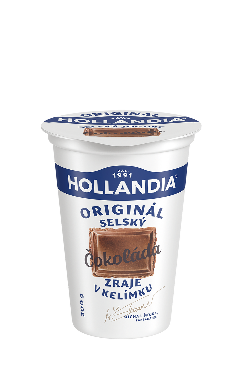 Hollandia Jogurt selský čokoláda 10 x 200 g