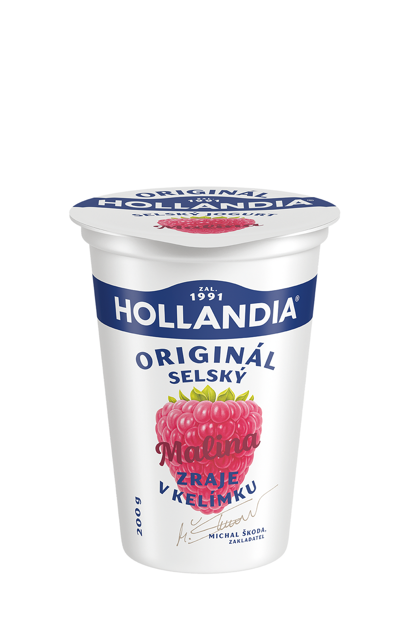 Hollandia Jogurt selský malina 10 x 200 g