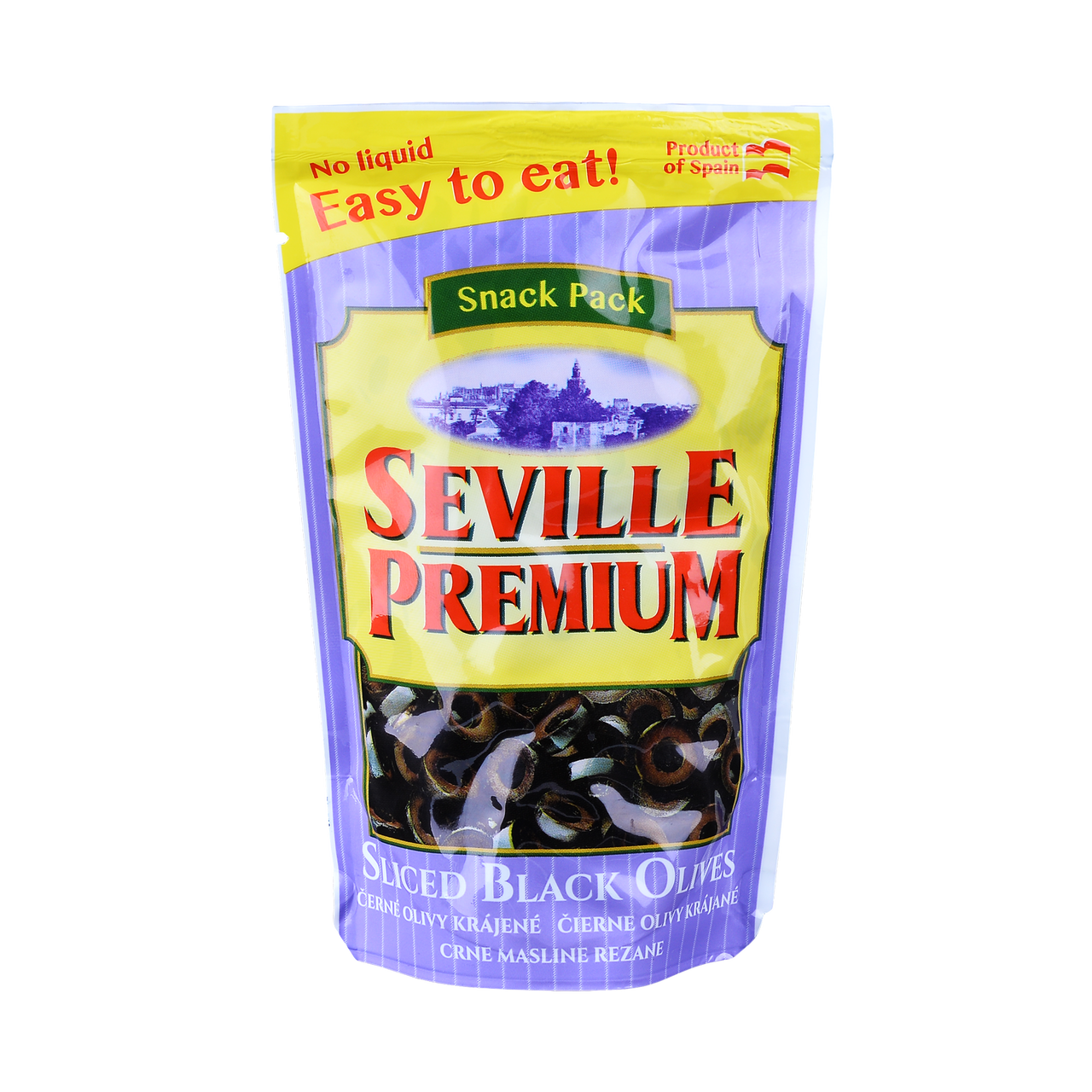 SEVILLE PREMIUM Olivy černé krájené 75 g