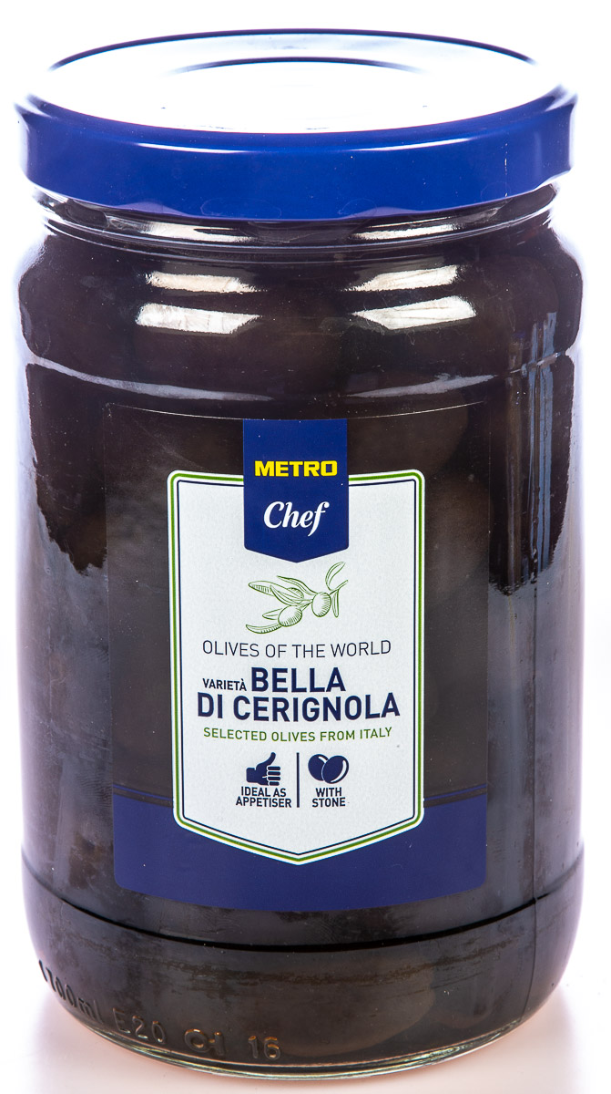 METRO Chef Olivy černé Bella 1,7 l