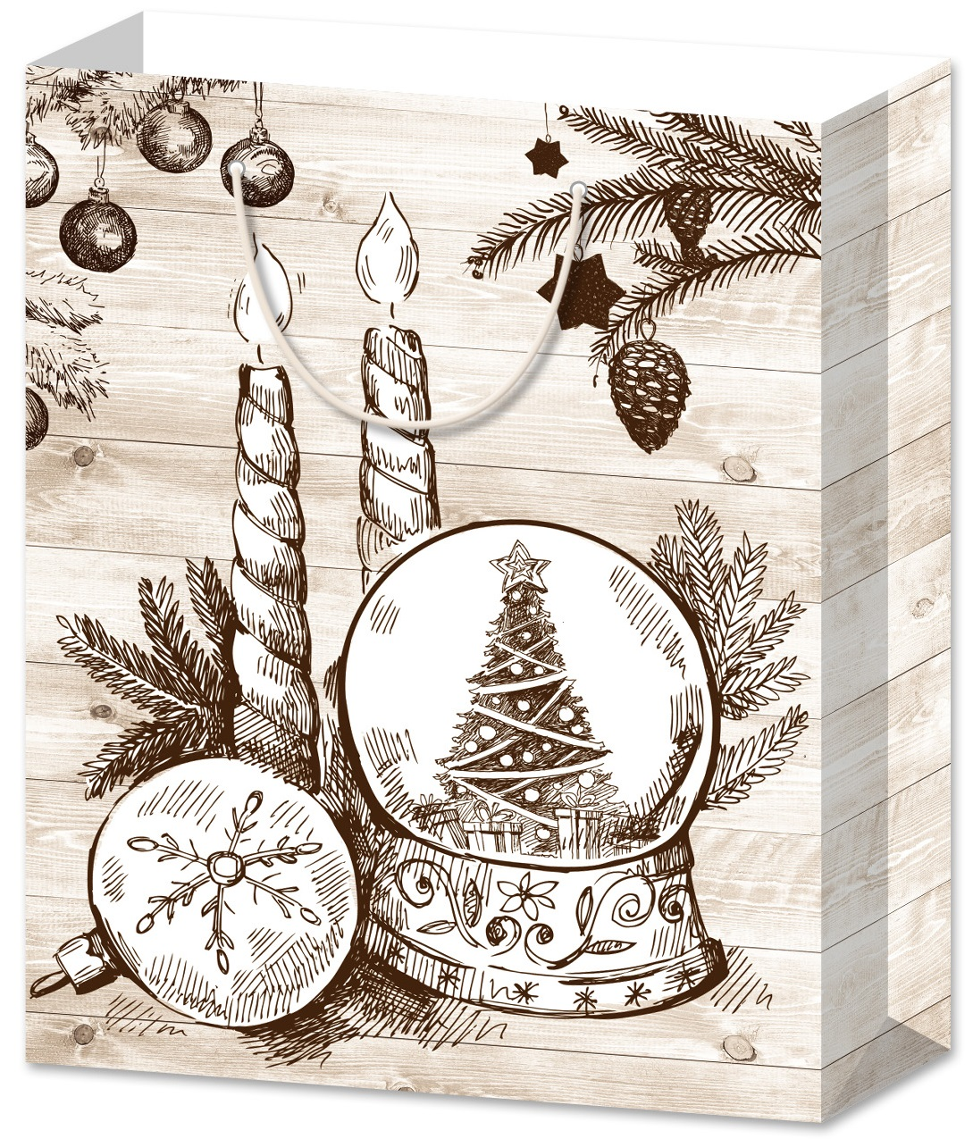 Flexio Taška dárková Xmas M 210630 1 ks