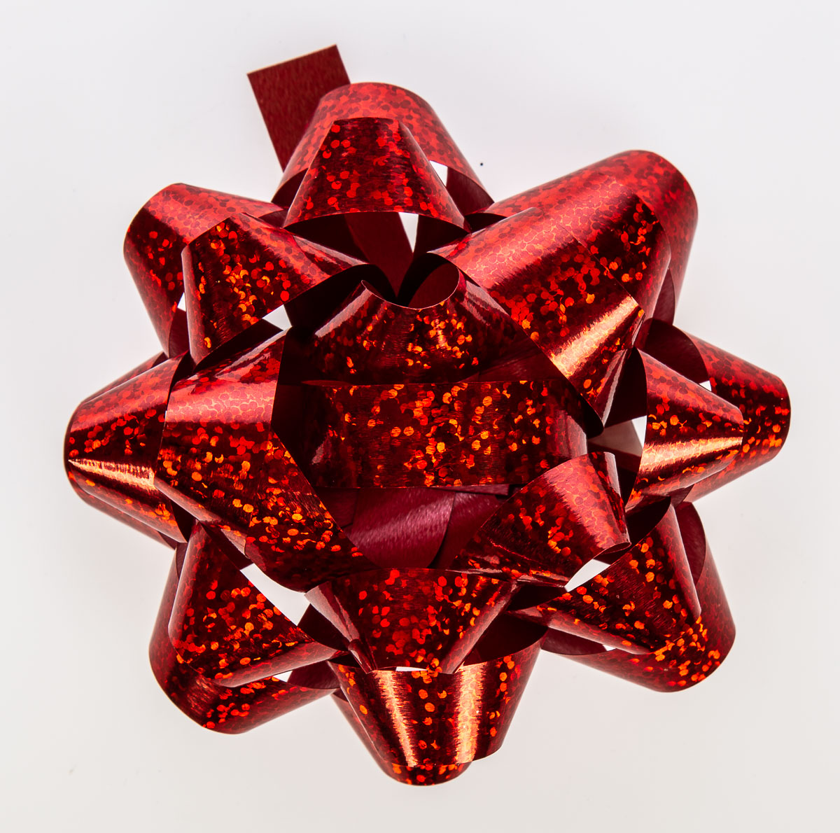 Rozeta 9 cm červená 1 ks