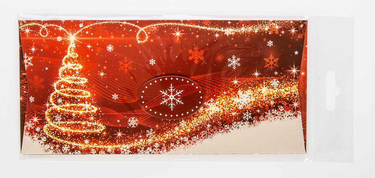 Vánoční obálka na peníze 1 ks