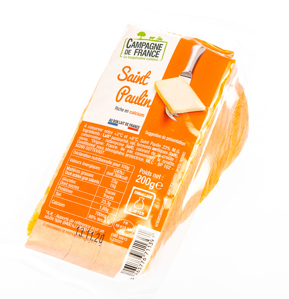 St. Paulin Sýr zrající chlaz. 200 g