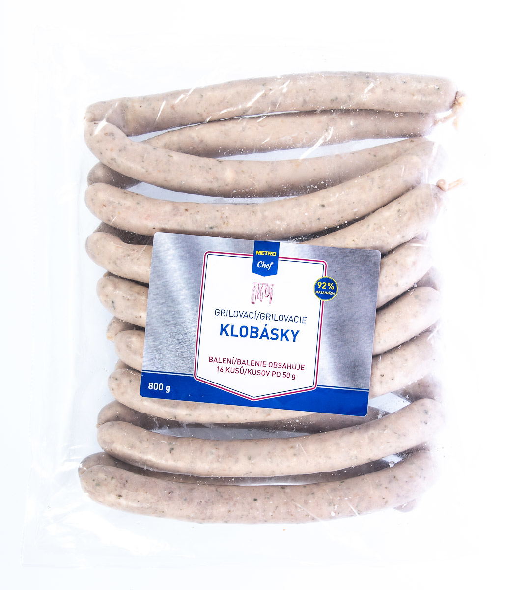 METRO Chef Klobásky grilovací chlaz. 16 x 50 g