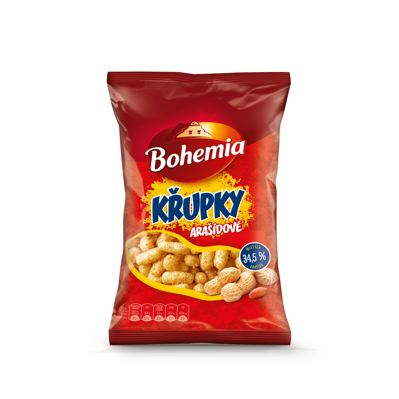 Bohemia Křupky arašídové 100 g