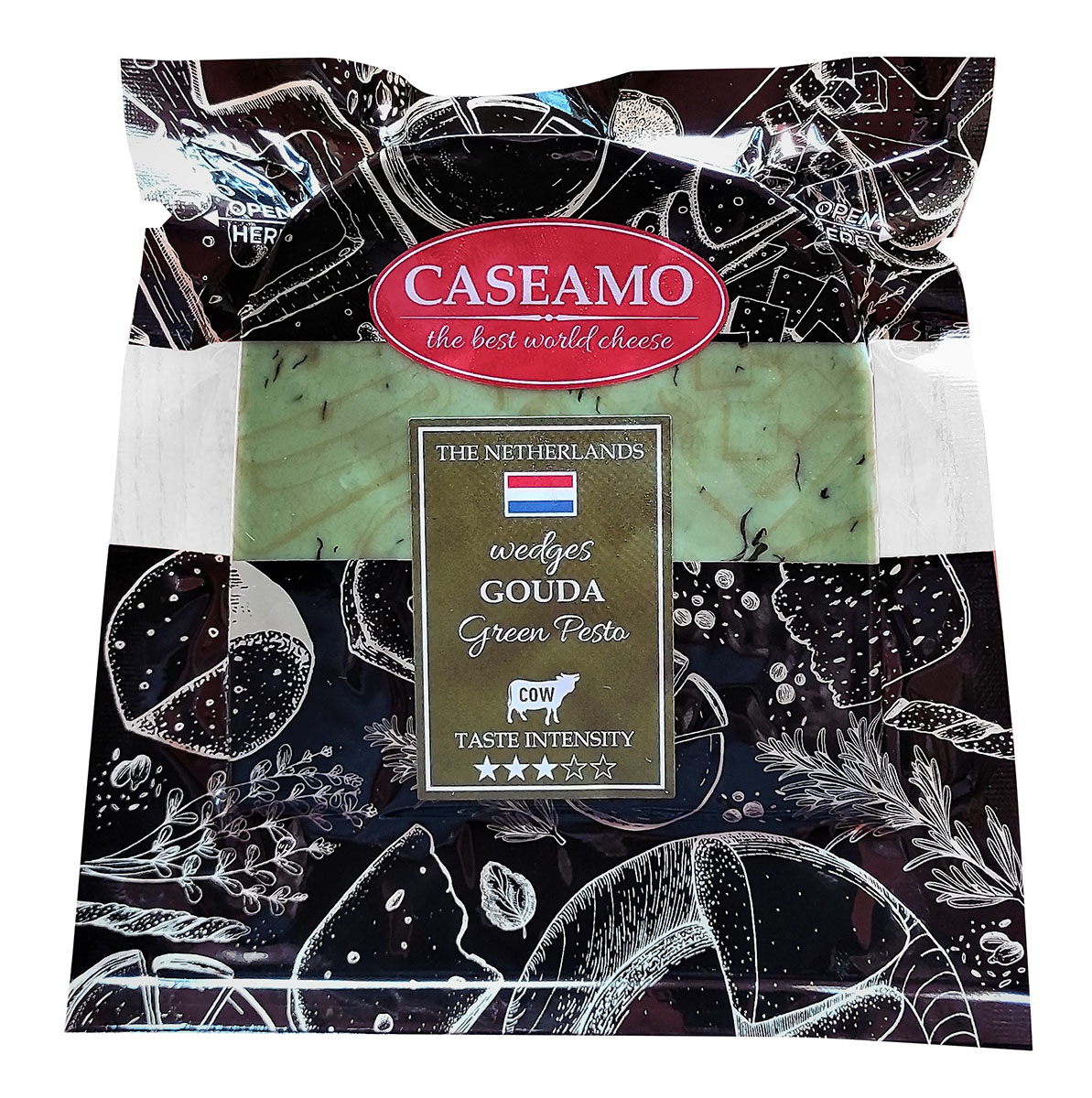 CASEAMO Gouda zelené pesto chlaz. 120 g