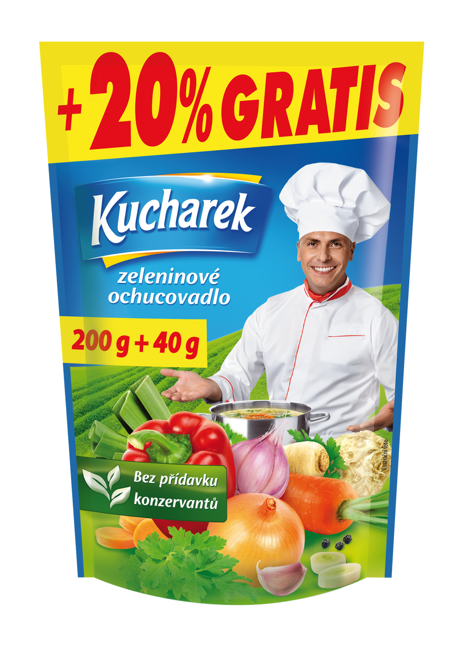 Kucharek Ochucovadlo 4 x 240 g