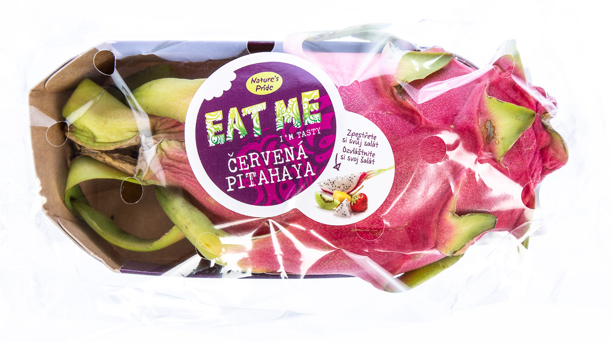 Pitahaya červená/bílá 360g+ čerstvá 1 ks
