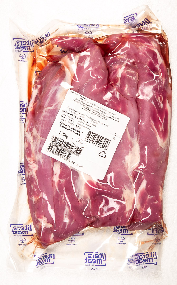 Panenská svíčková bez řetízku s pal. chlaz. váž. cca 3 kg