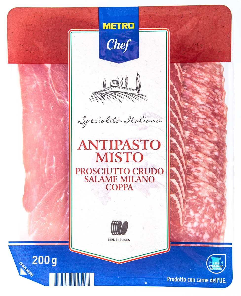 METRO Chef Antipasto mix plátky chlaz. 200 g