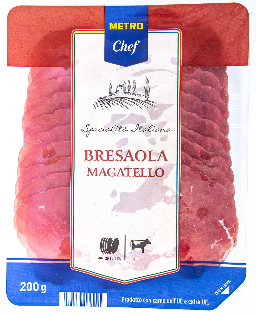 METRO Chef Bresaola plátky chlaz. 200 g