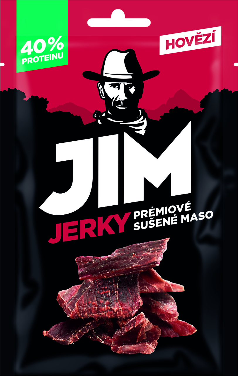 JIM JERKY hovězí 3 x 23 g