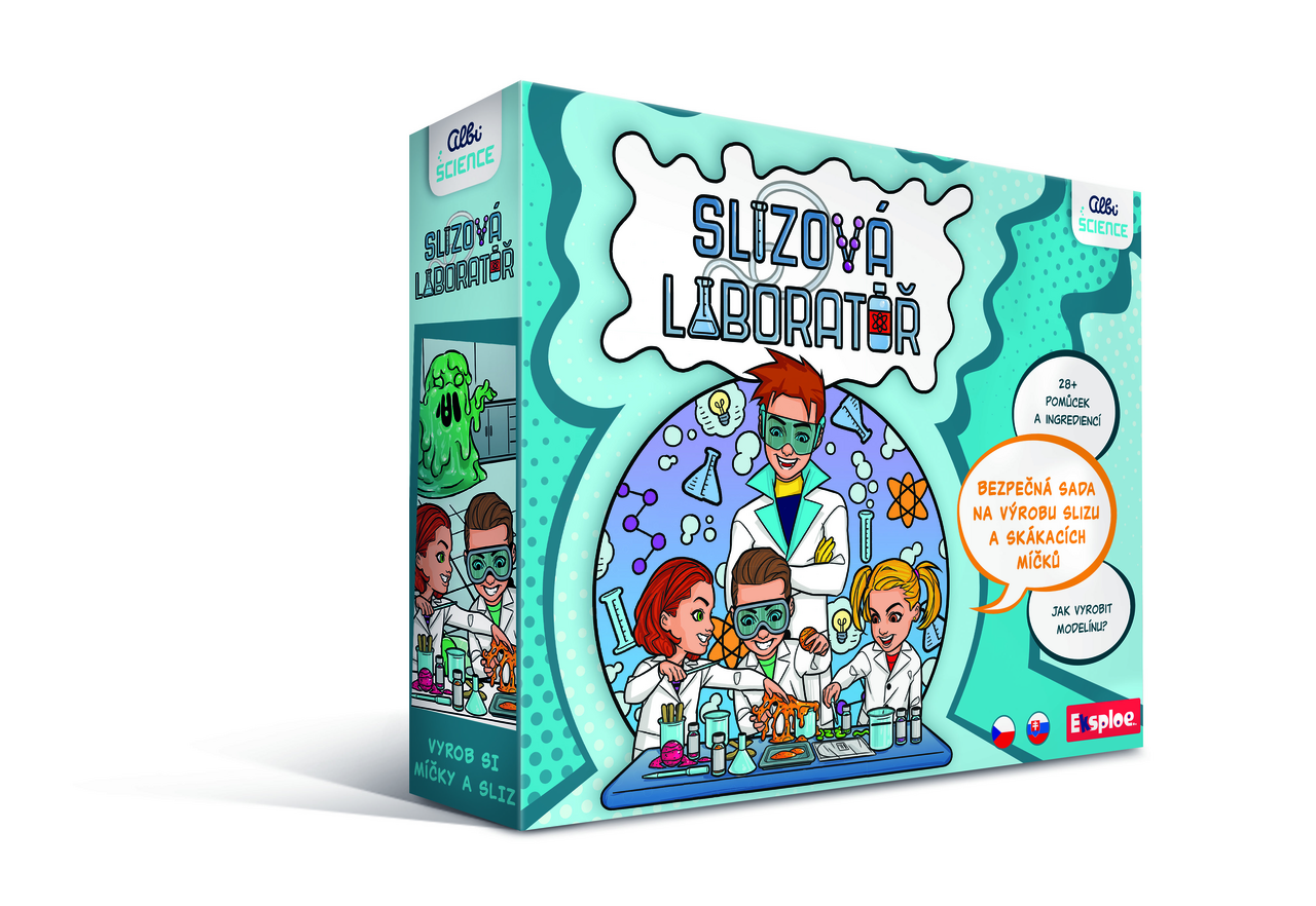 albi Experimentální sada - Slizová laboratoř 1 ks