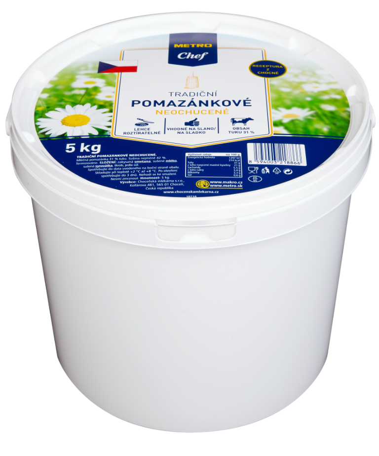 METRO Chef Tradiční pomazánkové chlaz. 5 kg