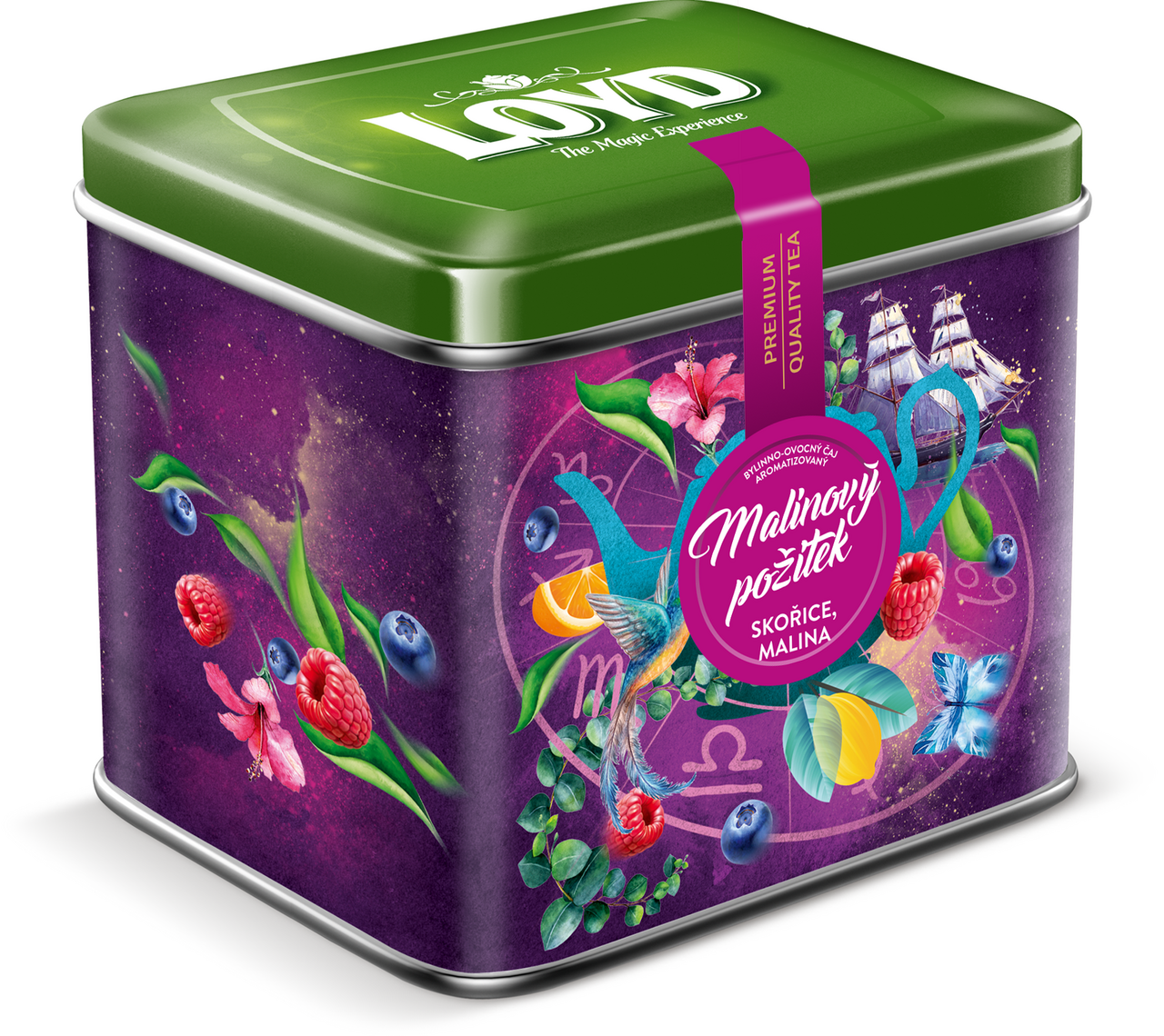 LOYD Sypaný čaj malinový požitek 80 g