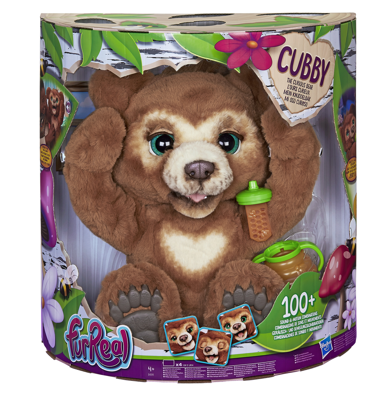 Medvěd Blueberry Hasbro FurReal Cubby de Beer 1 ks