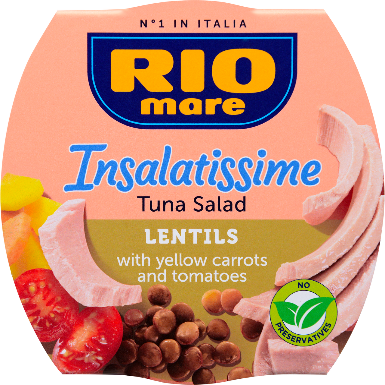 RIO mare Insalatissime Tuňákový salát s čočkou 160 g