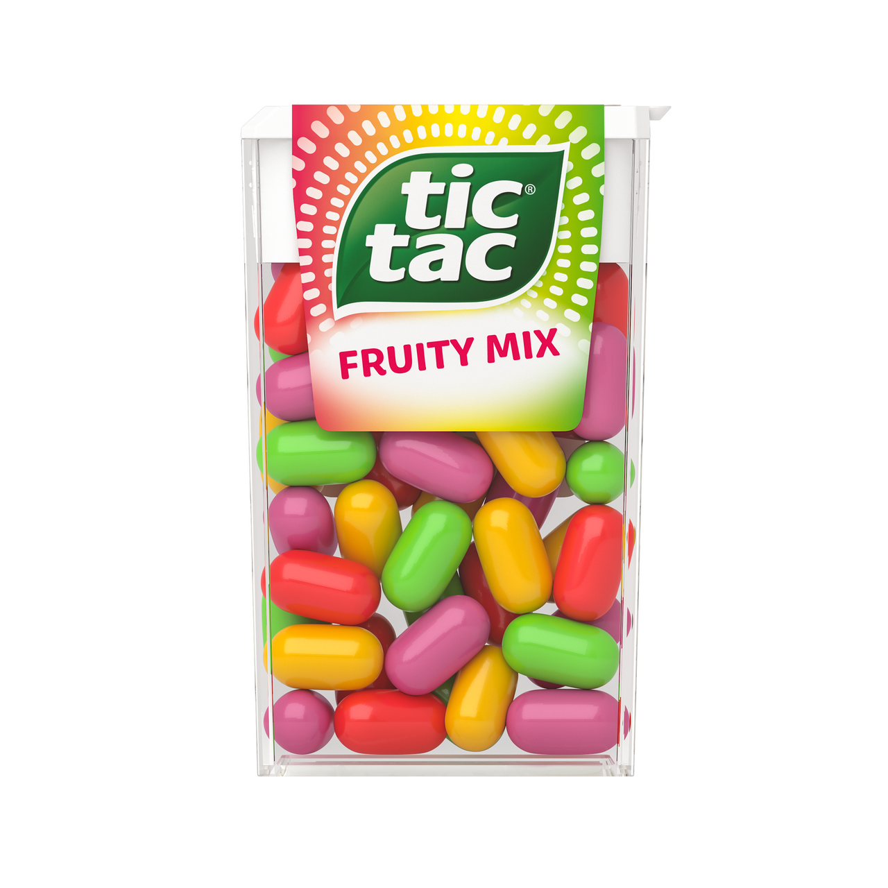 Tic Tac Fruity Mix Dražé s ovocnou příchutí 24 x 18 g
