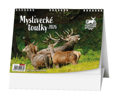 BALOUŠEK Kalendář stolní Myslivecké toulky 1 ks