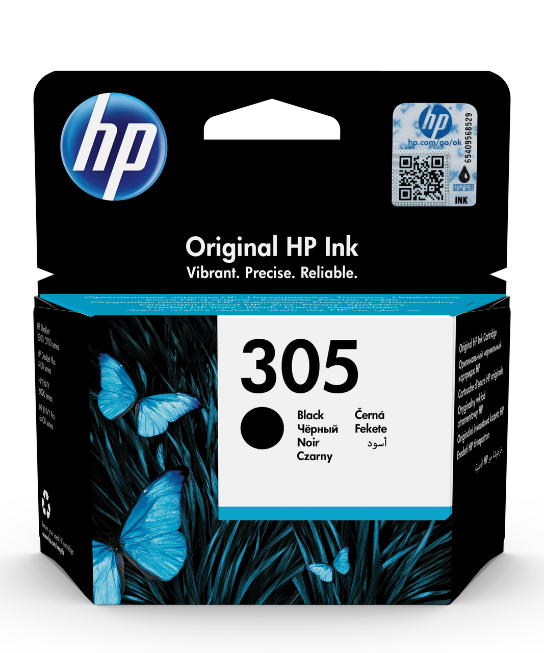 HP 305 Cartridge Black 1 ks