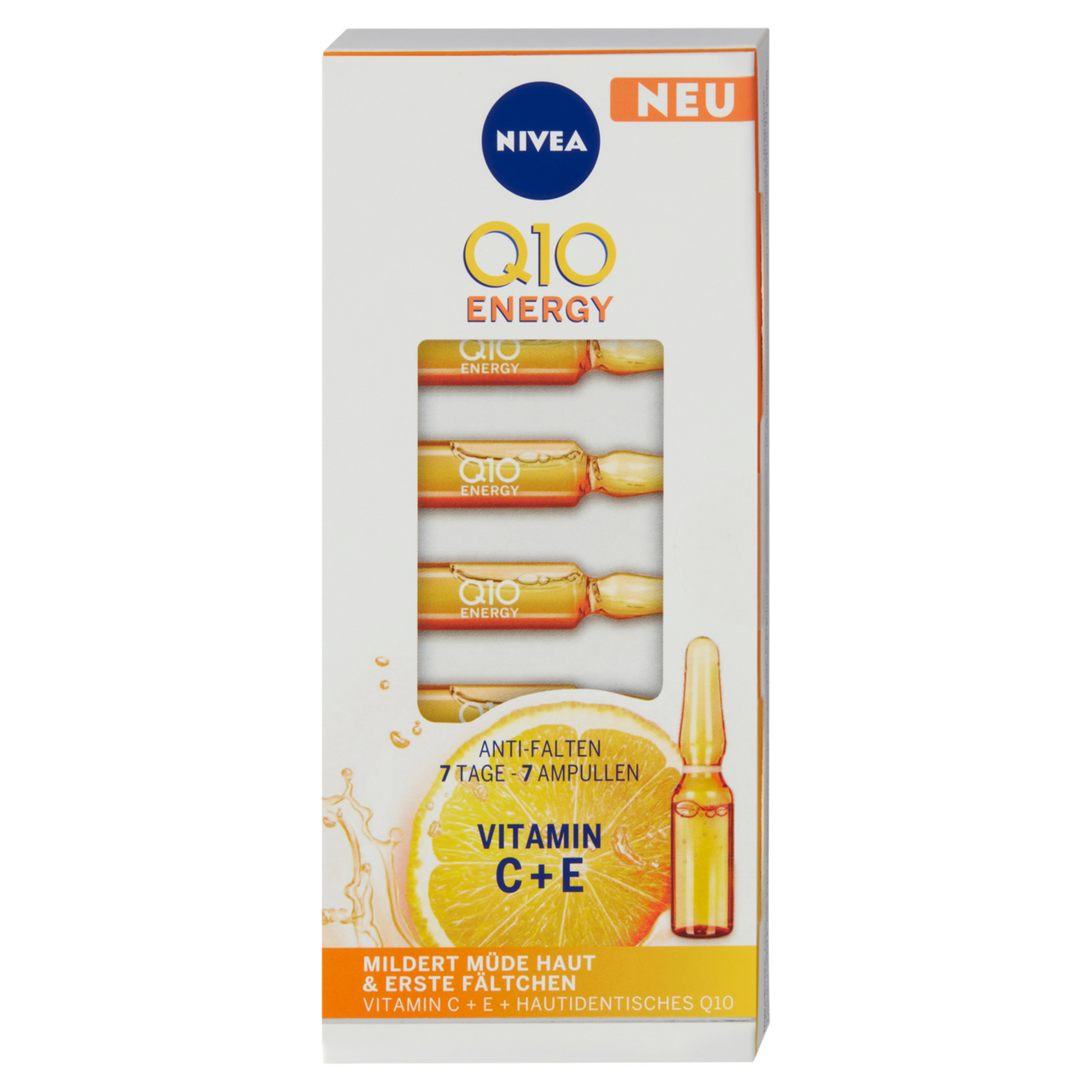 NIVEA Q10 Energy Intenzivní energizující 7denní kúra 7 ml