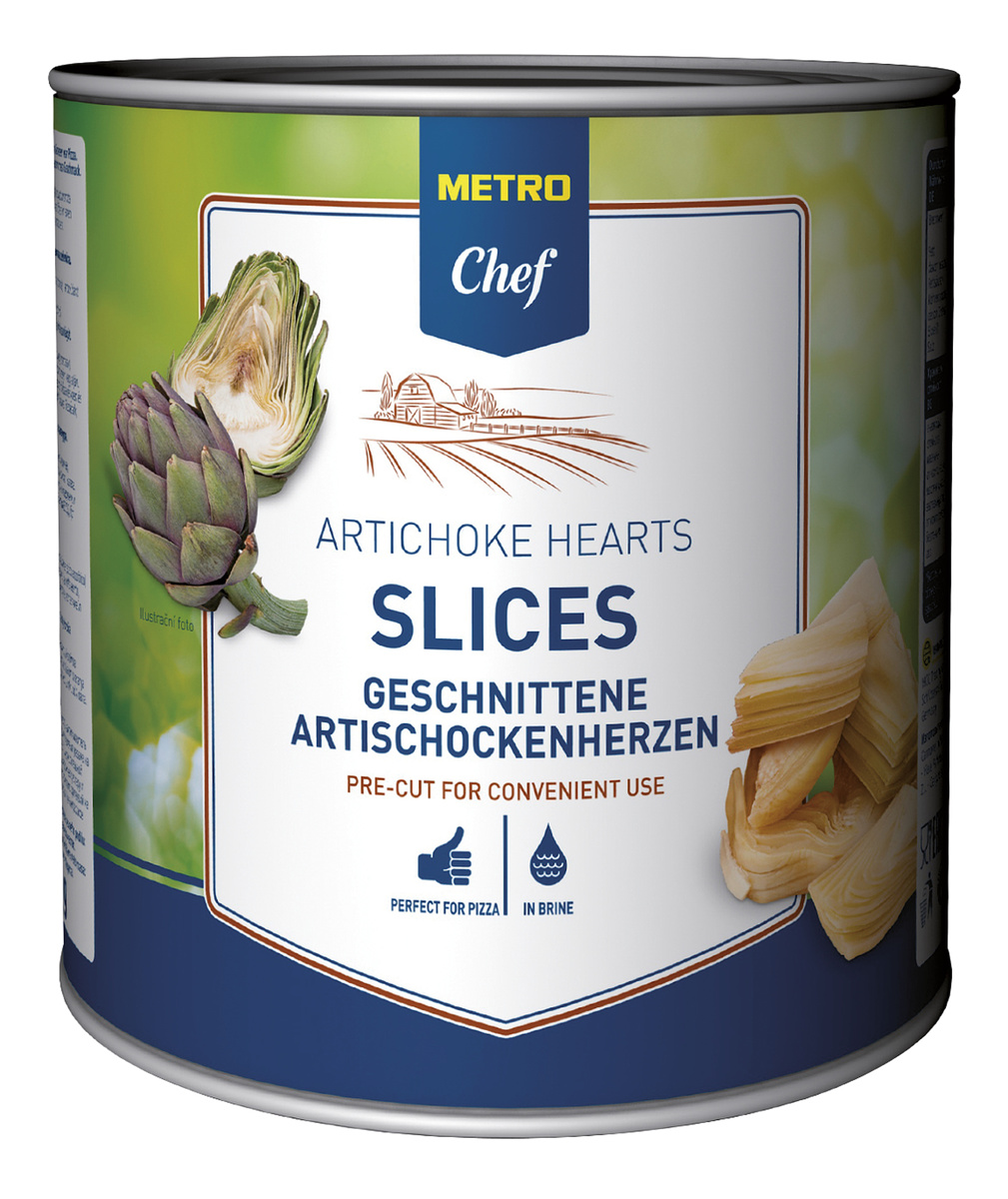 METRO Chef Artyčoky krájené 2500 g