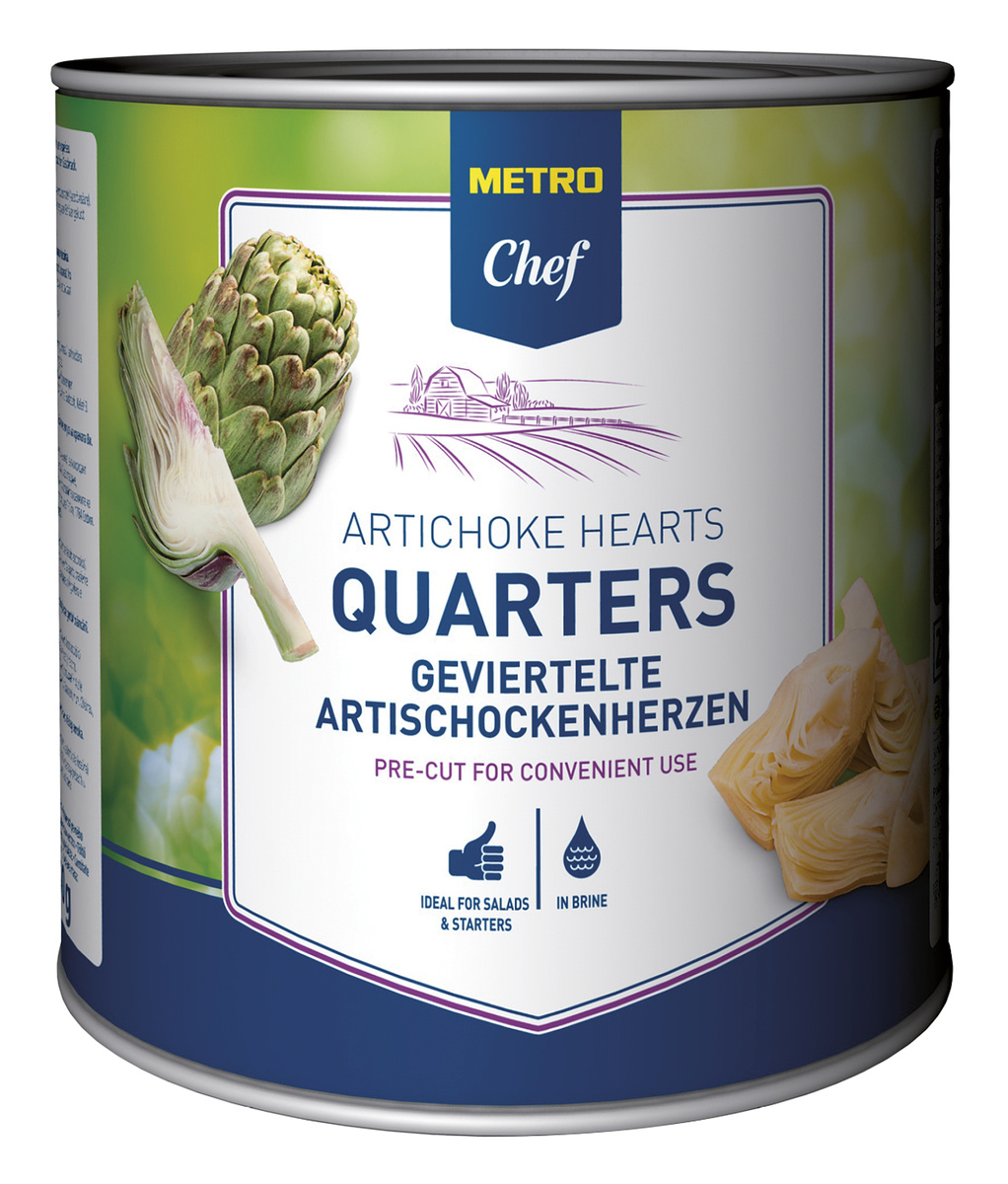 METRO Chef Artyčoky čtvrtky 2500 g