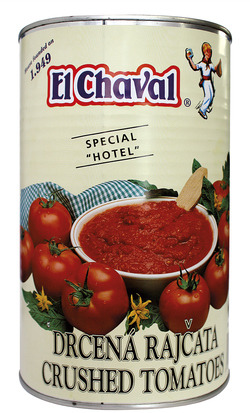 El Chaval Rajčata drcená 3 x 4150 ml