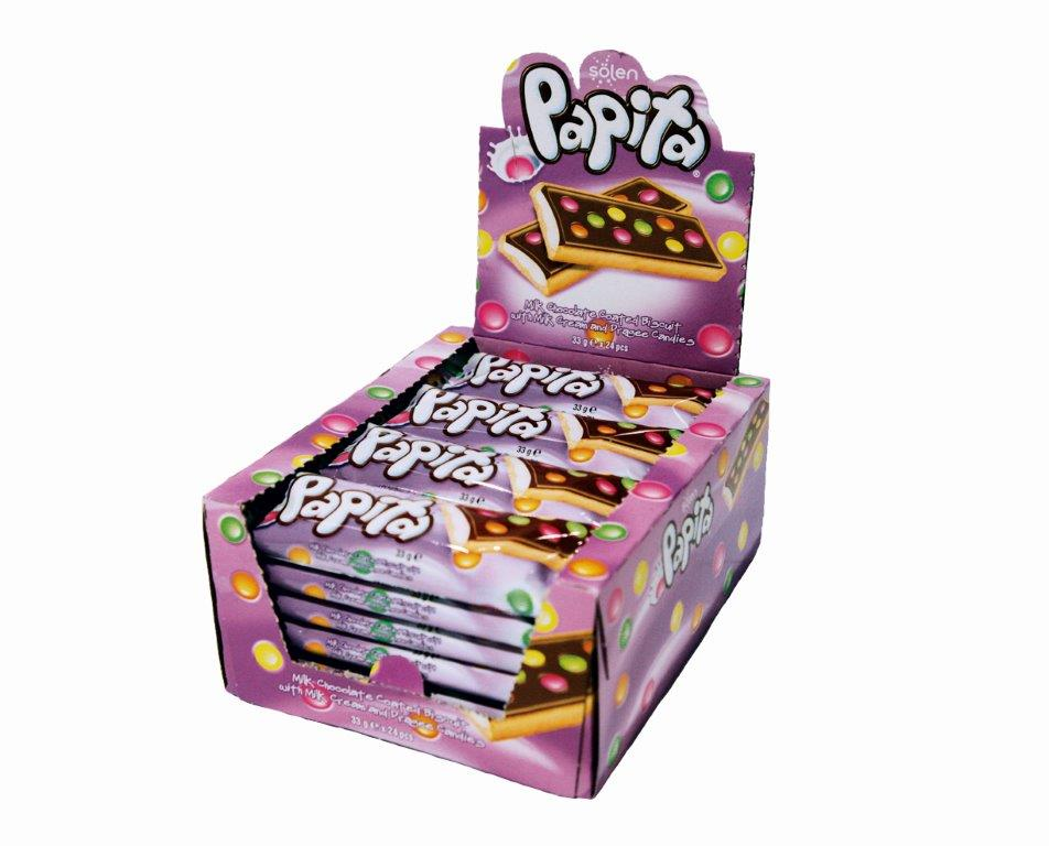 Papita Sušenka mléčná 24 x 33 g