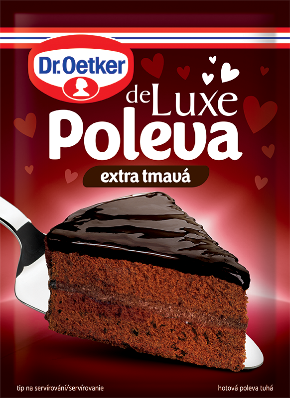 Dr. Oetker Poleva extra tmavá 100 g